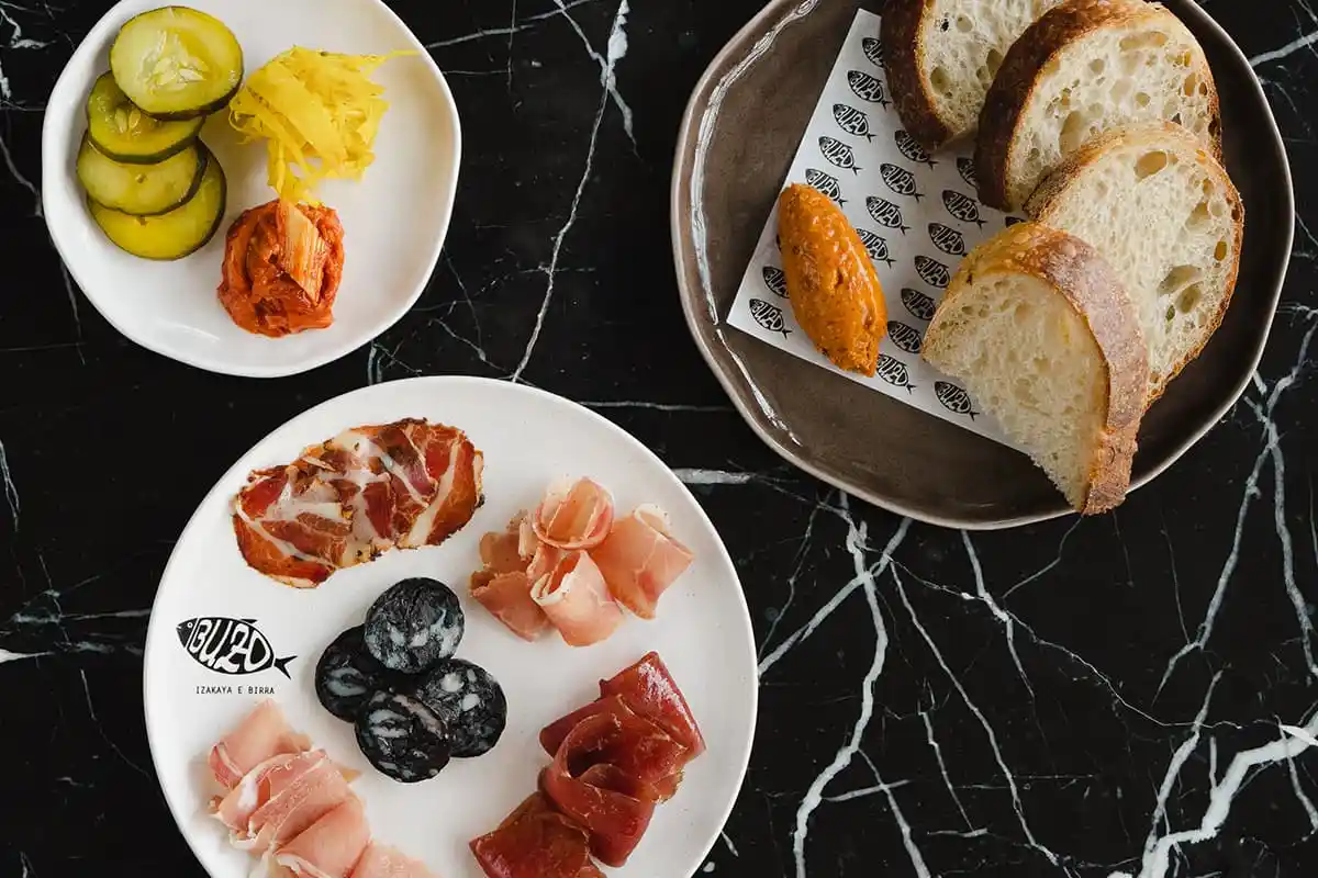 SELECTION OF HOUSE CURED MEATS| BUZO