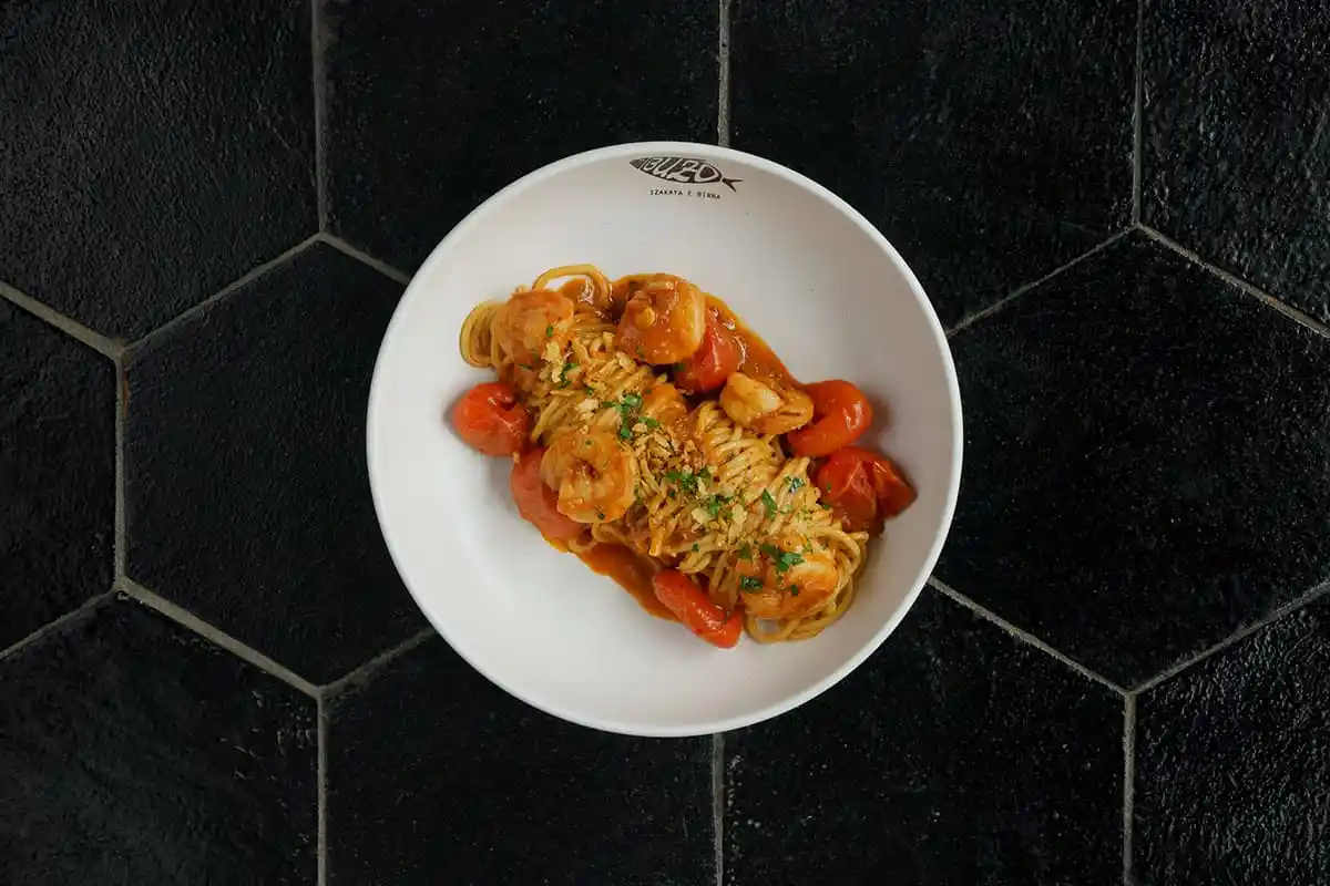 SPAGHETTI PRAWNS | BUZO