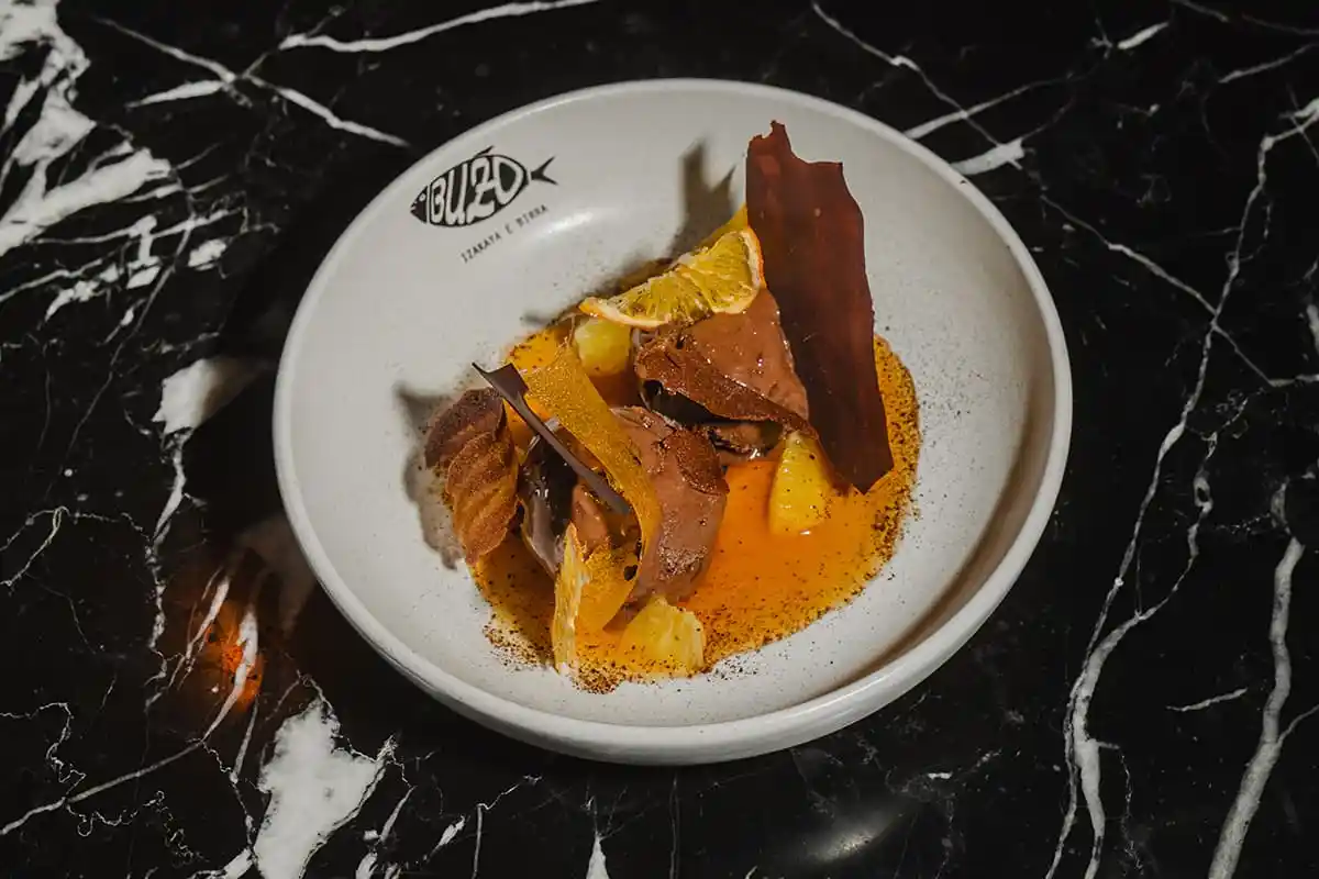 CHOCOLATE & ORANGE SORBET | BUZO