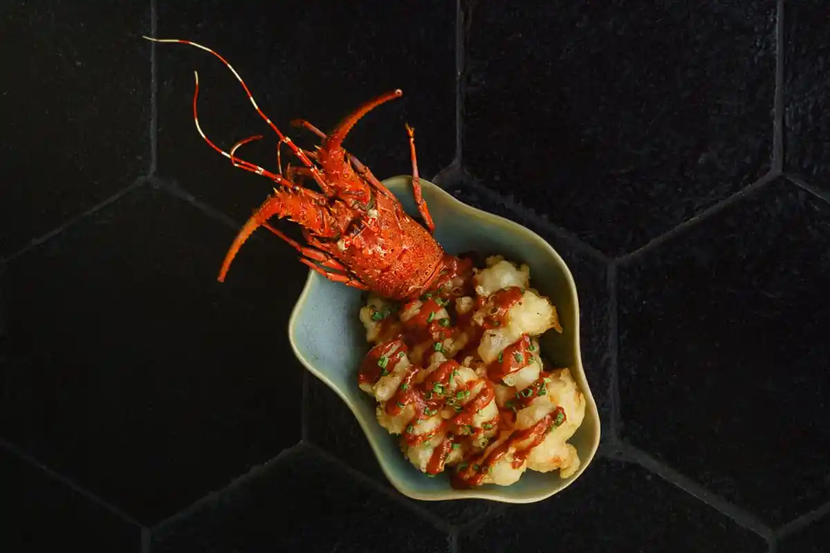 LOBSTER & PRAWN POP CORN| BUZO