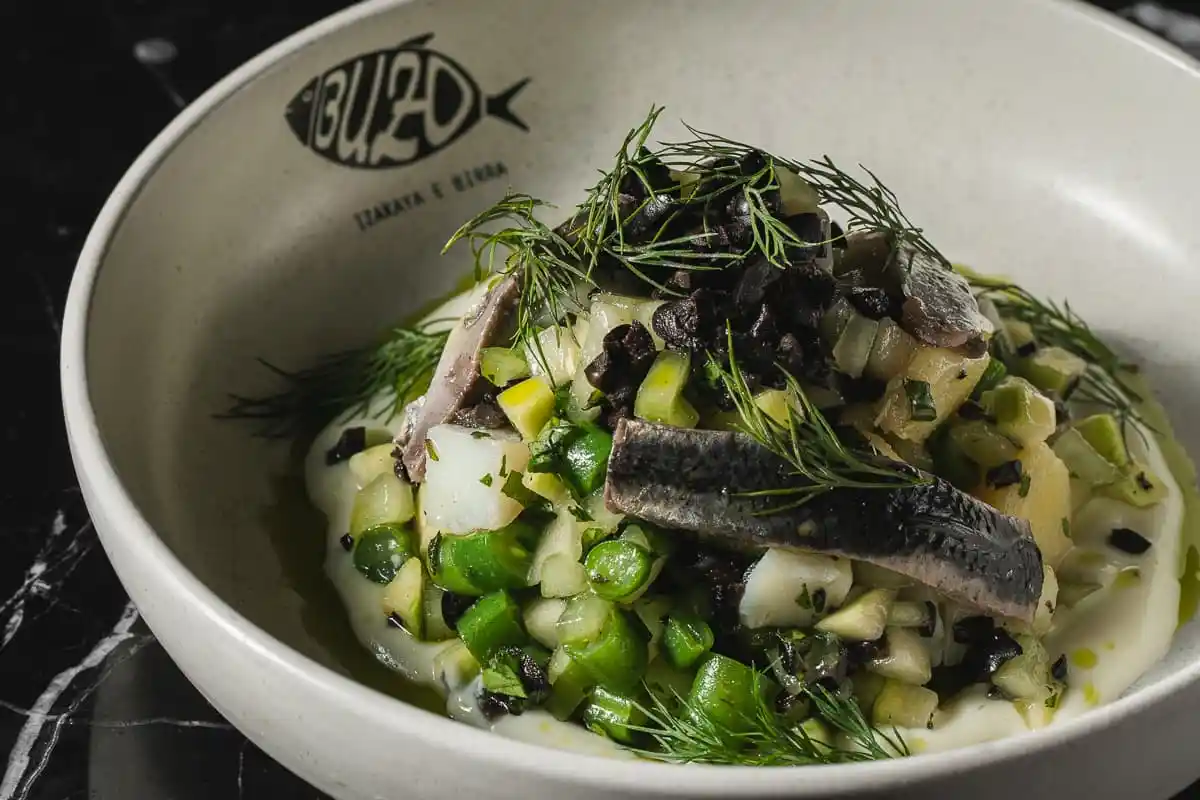 ZUCCHINI CUCUMBER SALAD | BUZO